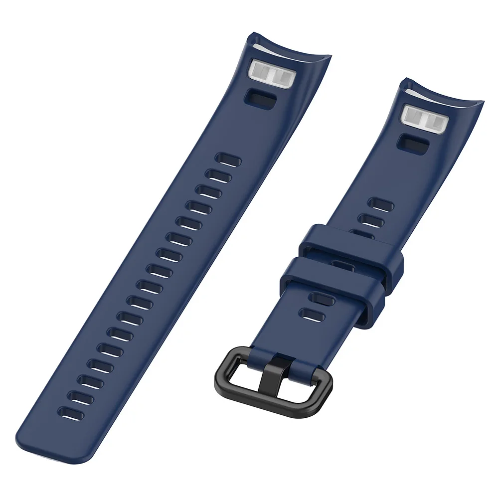 

Silicone Wristband Wrist Strap with Buckle Simplicity Soft Comfortable to Wear for Huawei Honor Band 5 4 Smartwatch