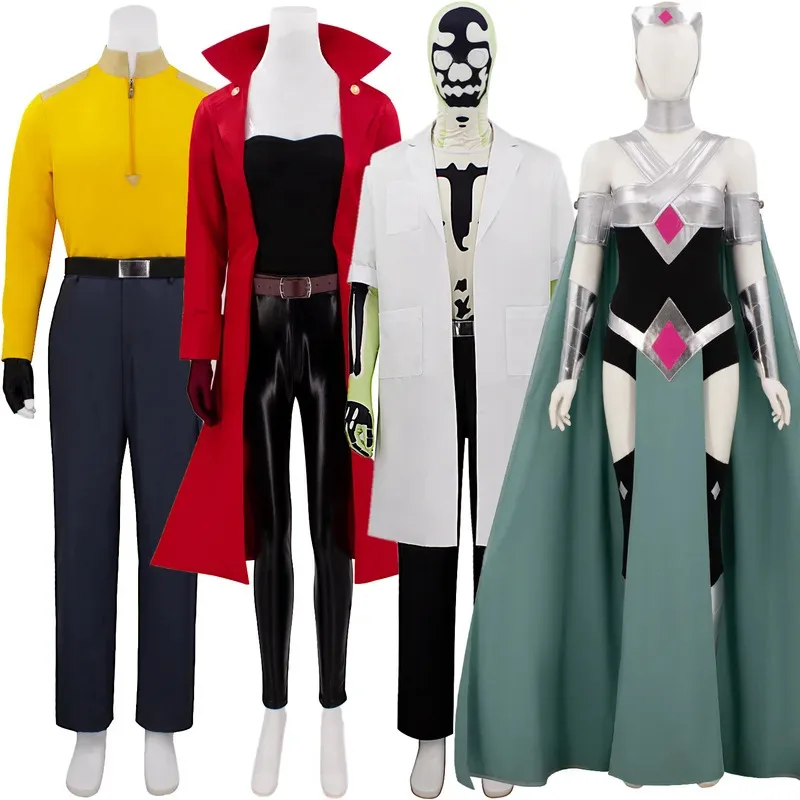 

Movie Rick Doctor Phosphorus Creature Commandos Cosplay Costume Halloween Carnival Cosplay Doctor Phosphorus Customized Clothes