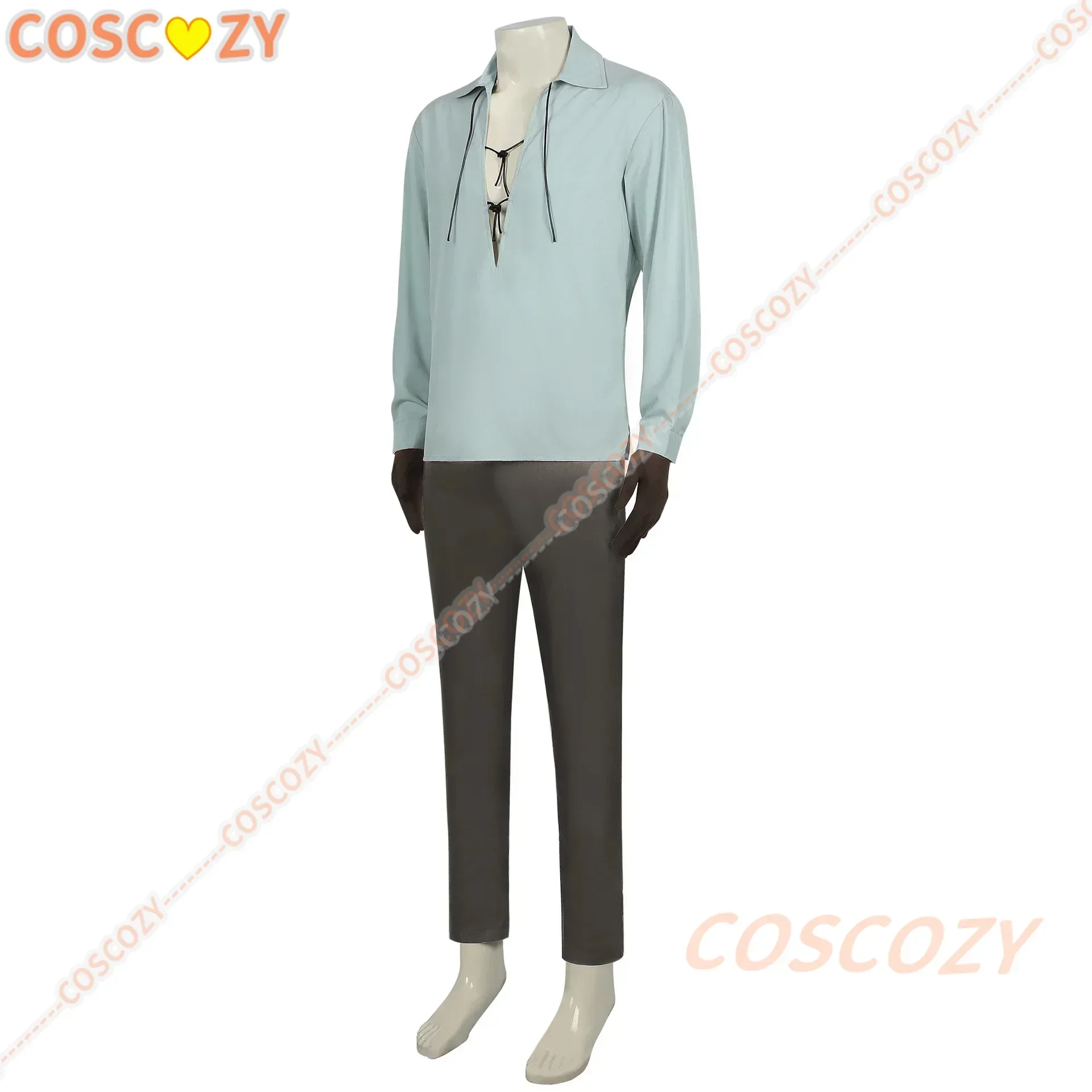 أزياء أنيمي جديدة لعام 2024 وداعًا وداعاً، أزياء أرض أدنيس شيري التأثيرية آذان كوميدية زي شيري للرجال بدلة عيد الميلاد والهالوين