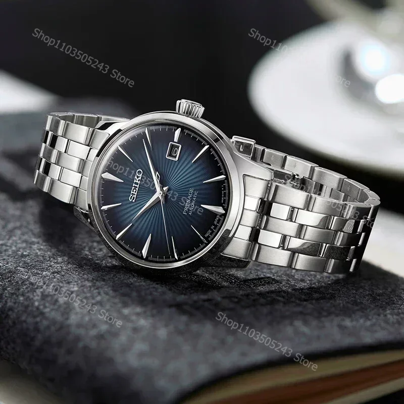 SEIKO Presage Original Quartz Watch Men Automatic Mechanical Japanese Stainless Steel Fashion Business Leisure Watches