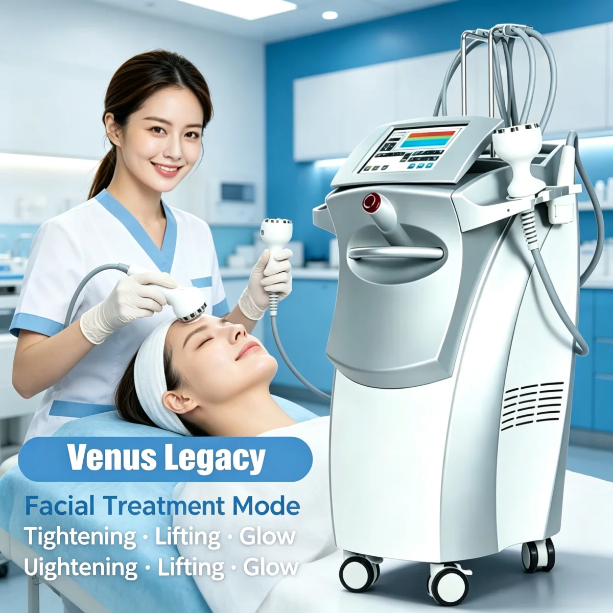 New in Cavitation Venus Legacy Body Slimming Machine Vacuum Cellulite Removal Wrinkel Skin Lifting Face RF Spa Device