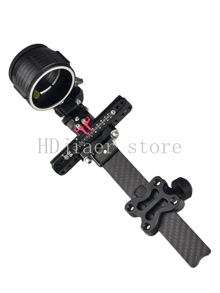 

New composite bow single needle sight, non fireball Blue German single needle magnifying glass sight, bow and arrow sight