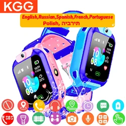 Big Sale 2G Kids Smart Watch LBS Location Math Game 12 Languages Kids Clock Gifts SOS Call Remote Call Back Children Smartwatch