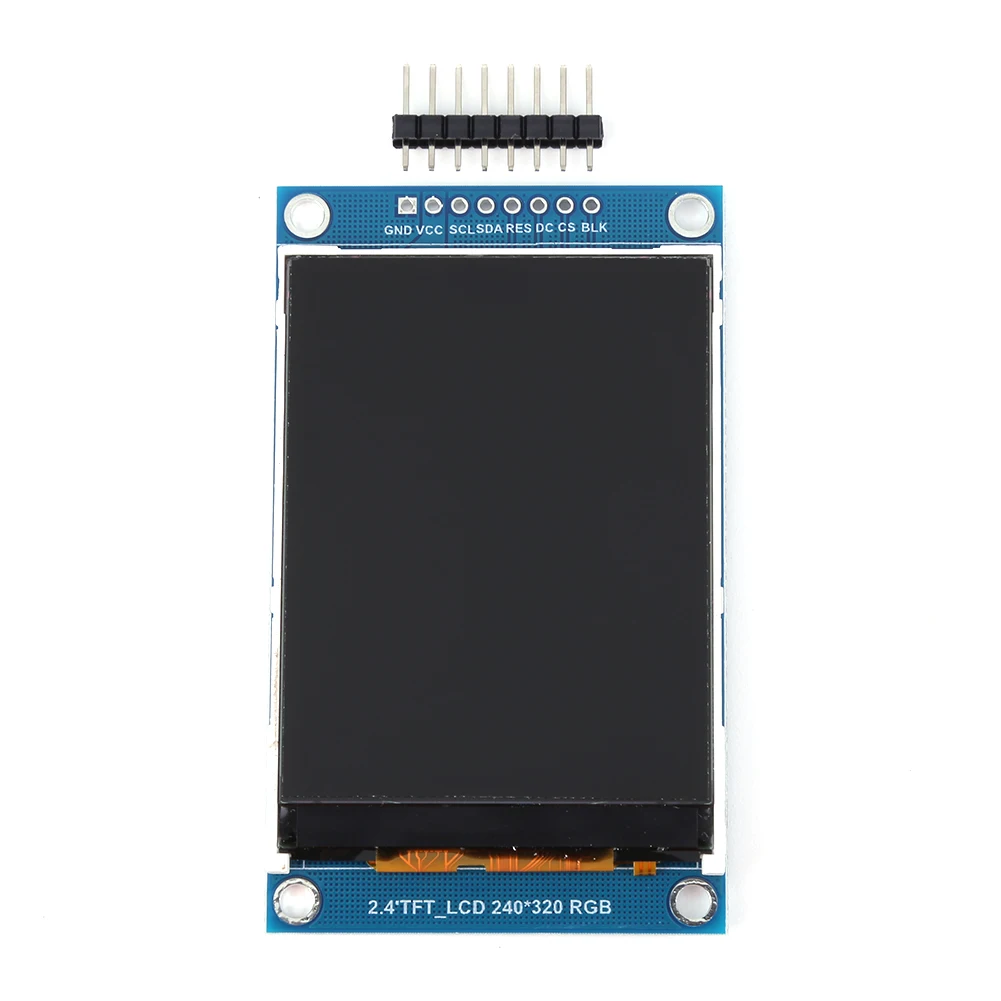 2.4 Inch TFT Colorful Display Module SPI Interface ILI9341 Color LCD Display Module 240*320 Pixels 8Pin Electronic Components