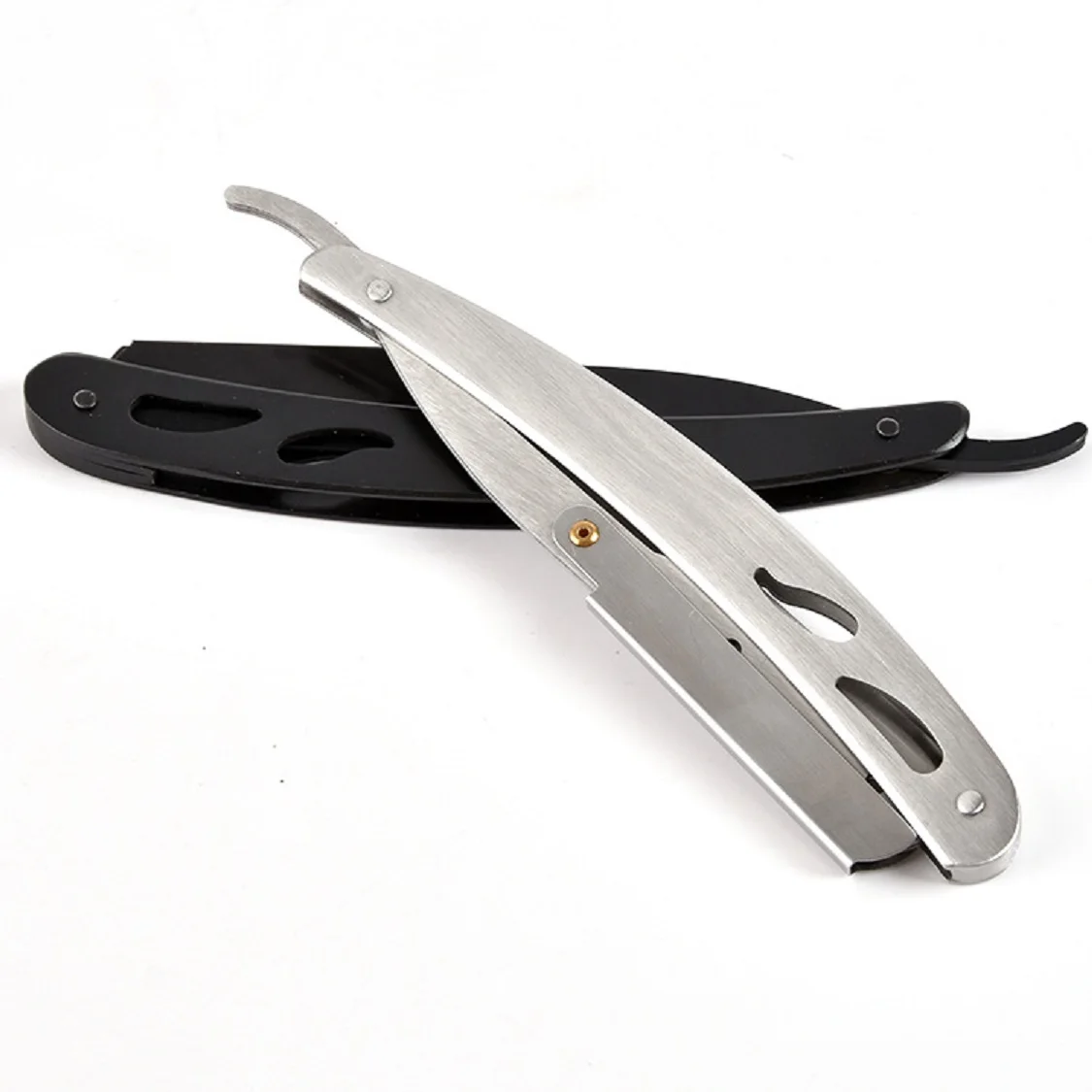 Manual shaving, haircut, stainless steel knife holder