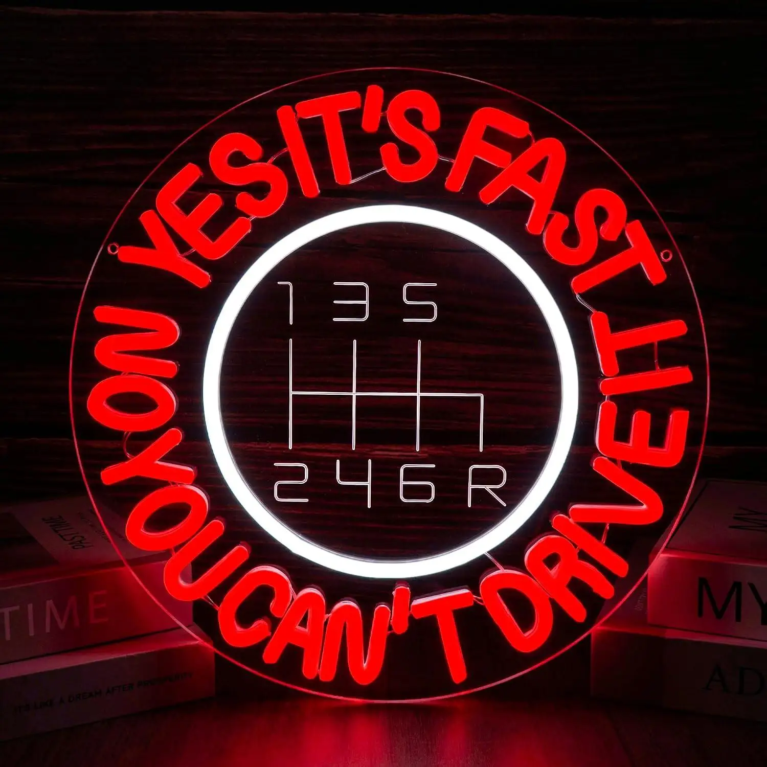 yes-it's-fast-no-you-can't-drive-neon-sign-usb-dimmable-led-lights-for-garage-repair-shop-man-cave-game-room-wall-art-decor-gift