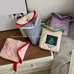 Diaper Sanitary Napkin Storage Bag Canvas Makeup Bag Coin Purse Jewelry Organizer Credit Card Pouch Case Packaging Holder Case
