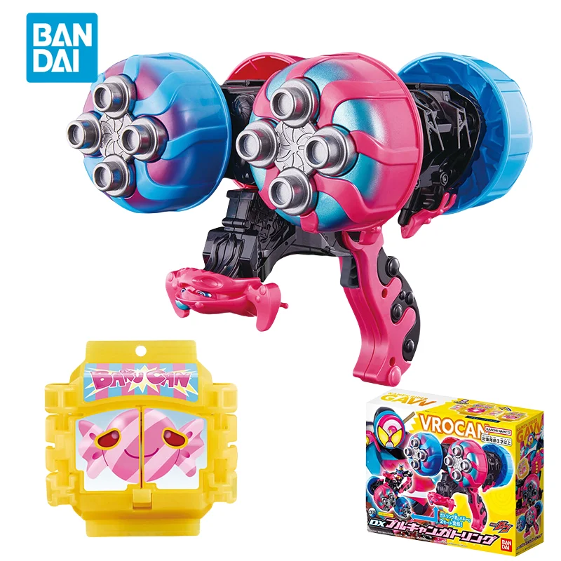 

Spot Direct Delivery Bandai Original Kamen Rider Model DX Kamen Rider GAVV VROCAN Action Figure Toys For Children Gift Model