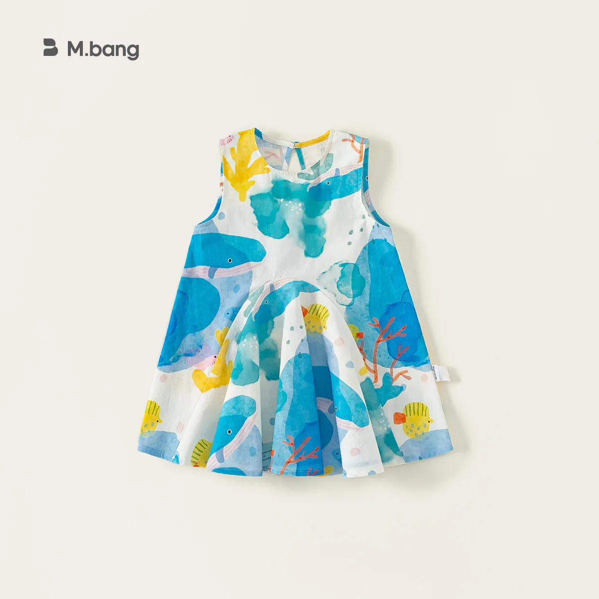 ملابس الأطفال الفتيات فستان الصيف بلا أكمام شخصية الكتابة على الجدران المتوسطة والصغيرة ألف كلمة تنورة فتاة طفل الأطفال تنورة