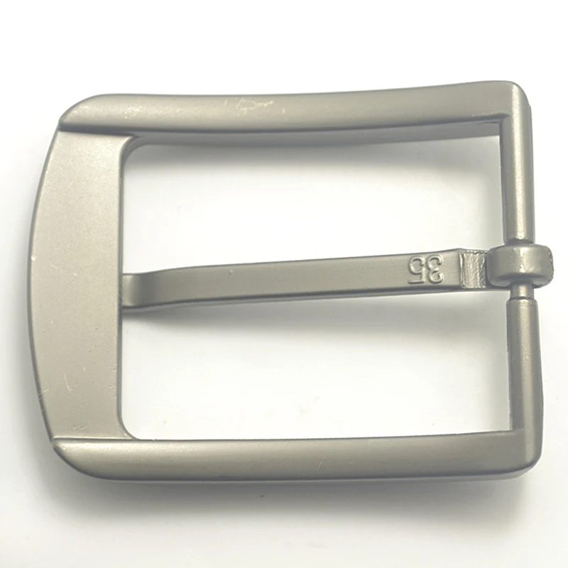 35 mm Zinc Alloy Men\'s Casual Belt Buckle End Bar Heel Buckle Single Pin Buckle