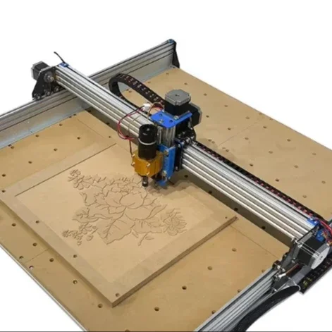 

CNC8080 710W engraving and cutting machine is used to carve wood aluminum plate metal plate