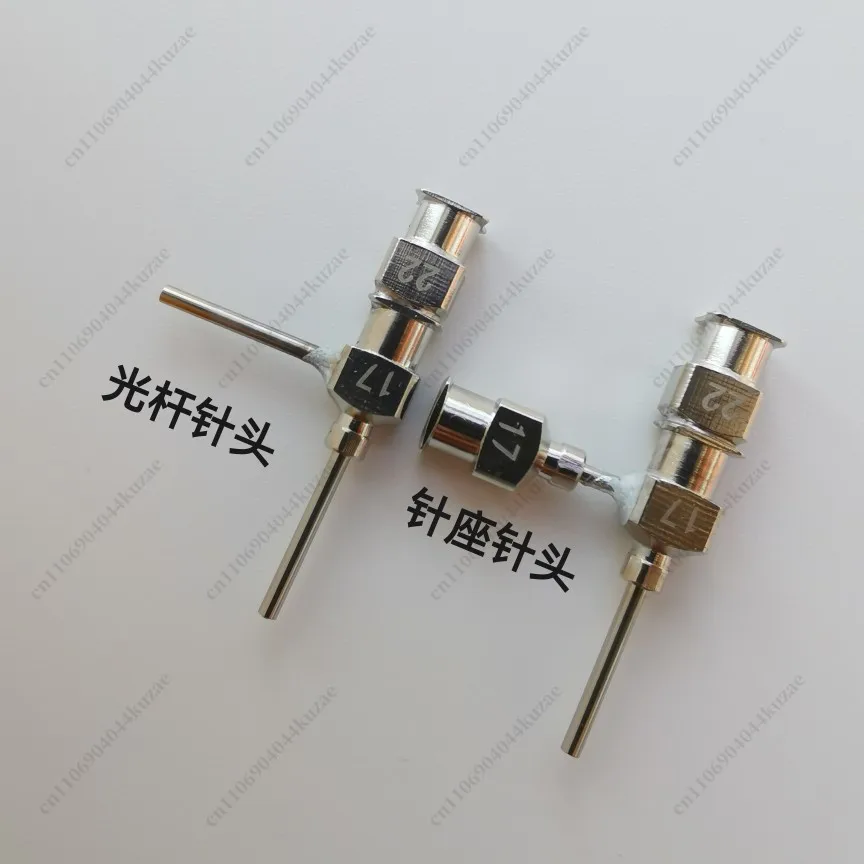 Coaxial Metal Nozzle Needle, Non‑Standard Custom Polished Rod Needle Base for 3D Printing and Electrospinning Applications