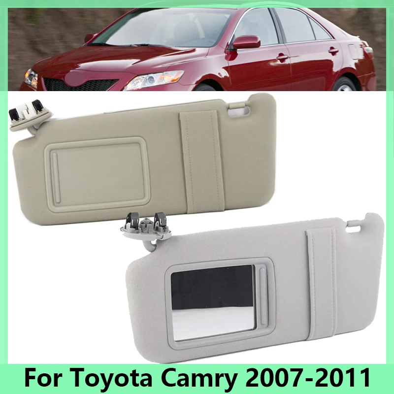 

For Toyota Camry 2007-2011 Overhead Console Interior Sunvisor With Light Front Visor Assembly 74320-06800-B0 74310-06770-E0