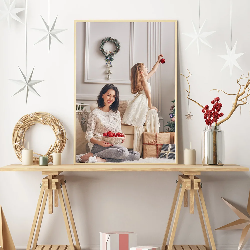 

24pcs Bright Sequin Small Berries Branches Christmas Simulation Berry Stems For Home Party Decoration Xmas Glitter Artificial