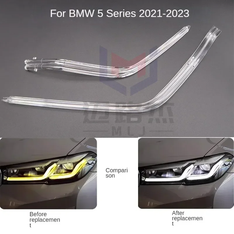 

For BMW G30 G38 2021 2022 2023 Car Accessories DRL Tube LED Light Guide Bar Daytime Running Light Lamp Bar Strip Plexiglass