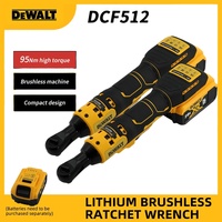 NEW Dewalt DCF512 3/8 Inch Brushless Ratchet Right Angle Wrench LED Cordless Driver Variable Speed Power Wrench 20V Power Tools