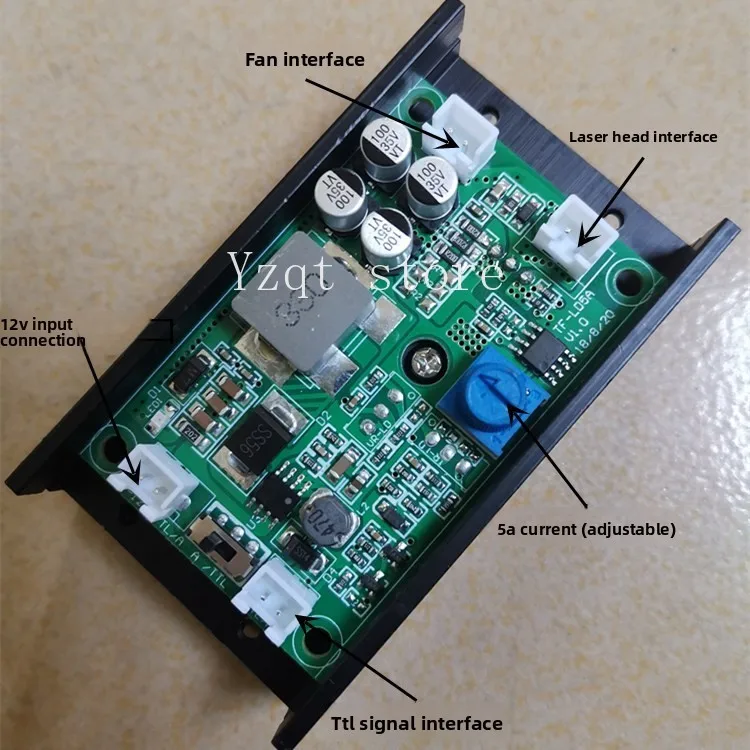 High-power drive board, constant current and constant voltage drive circuit board, current adjustable with TTL/PWM