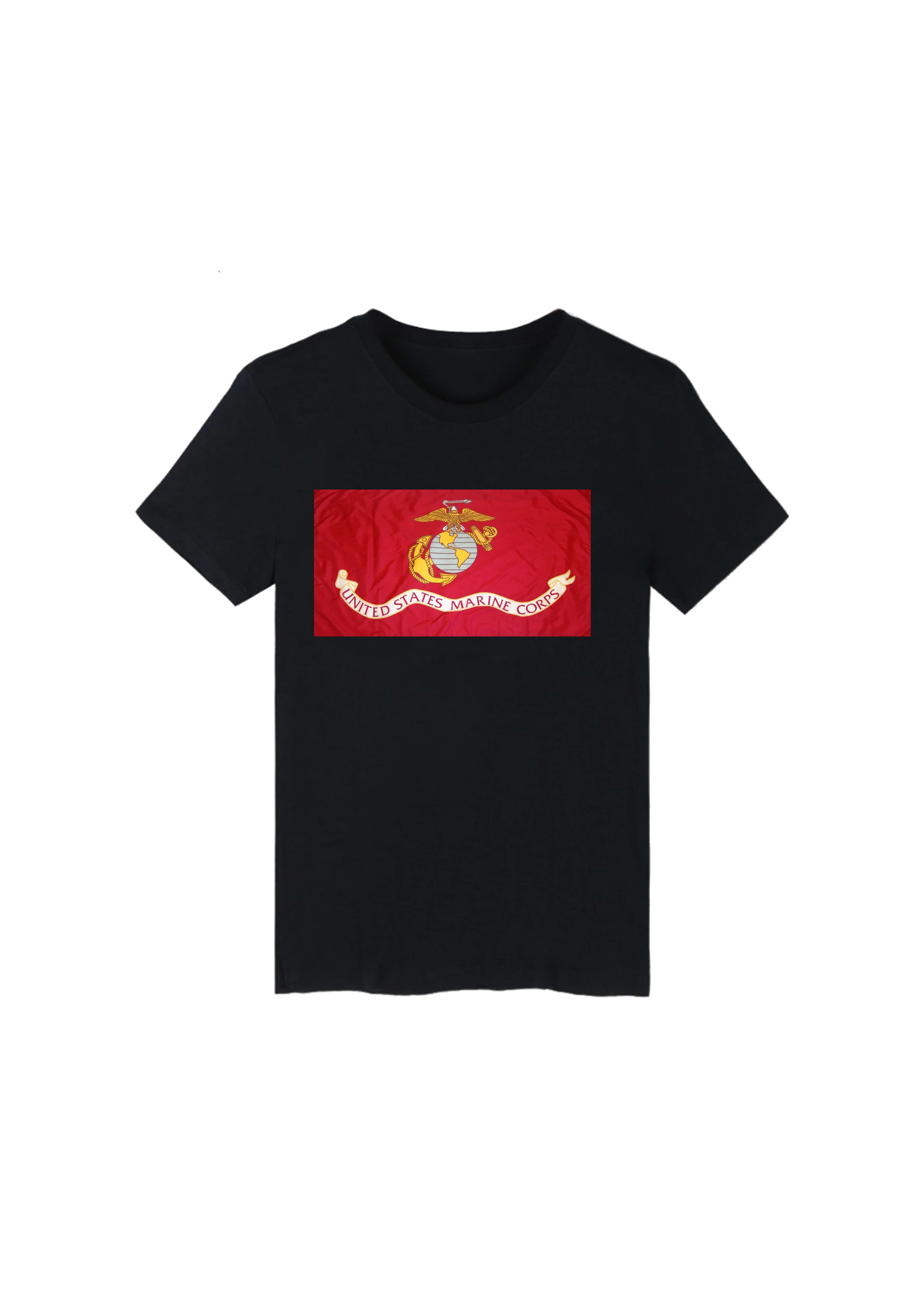T shirt  united states of american army USMC marine corps flag for decoration