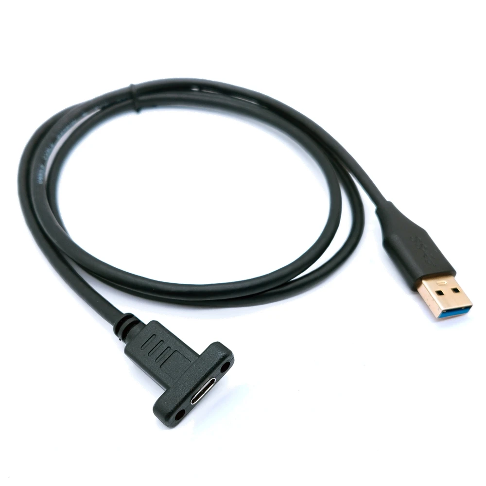 Cocok untuk semua perangkat laki-laki tipe-c, 0.2 M 1M 1.8 M USB 3.1 tipe-c perempuan ke USB 3.0 tipe-a plug USB3.1 TypeC plug converter beradaptasi