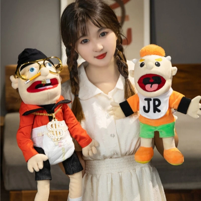 Ventriloquis Performance Puppet With Mouth Switchable Story Teaching Interactive Doll Interactive Play Toys Classroom Activity