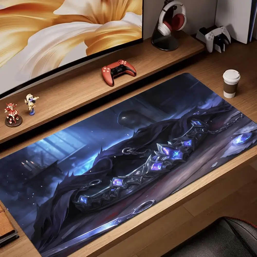 

Magic Crown Design playmat Mouse Pad rubber anti-slip Desk Mat gamer pc accessories Gaming mat keypad expansion mousepad