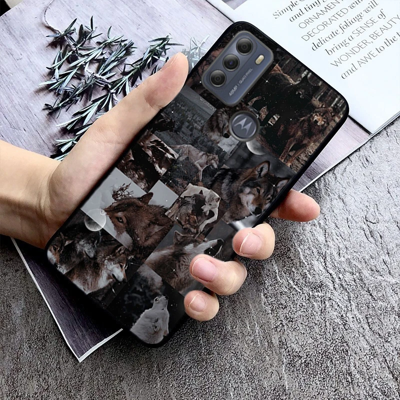 

Phone Case For Moto G85 G55 G84 G05 G13 G32 G54 G53 G14 G75 G31 G50 G60 G72 G24 Power G10 G20 G30 Wolf