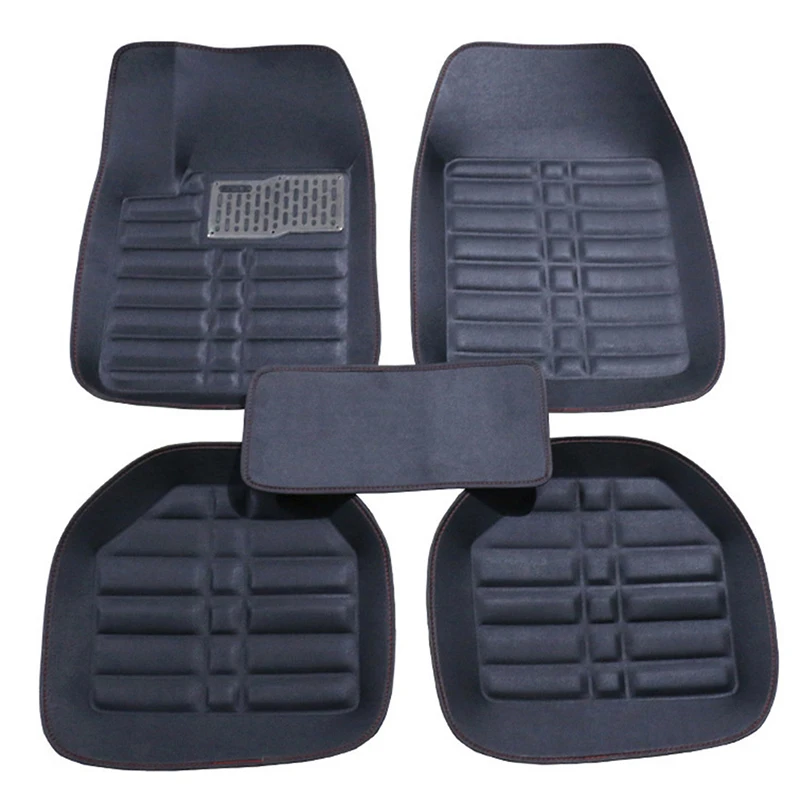 

High Quality Leather Nice and Comfortable Always Car Mats 4 Pieces Car Floor Mat for 99% of the Five-Seater Models