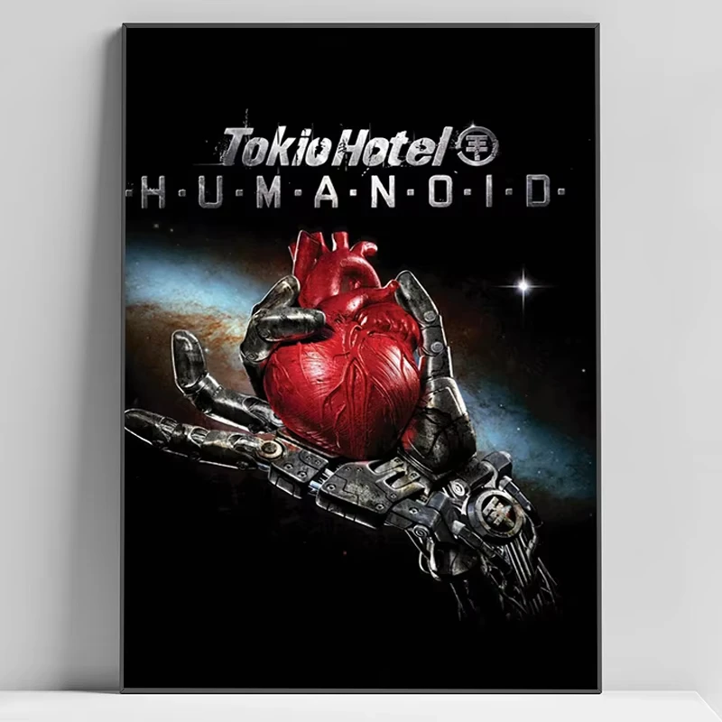 ملصقات لديكور الحائط ، ديكور غرفة الألعاب ، لوحات قماشية ، توكيو فرقة الروك ، ملصق الفندق #3