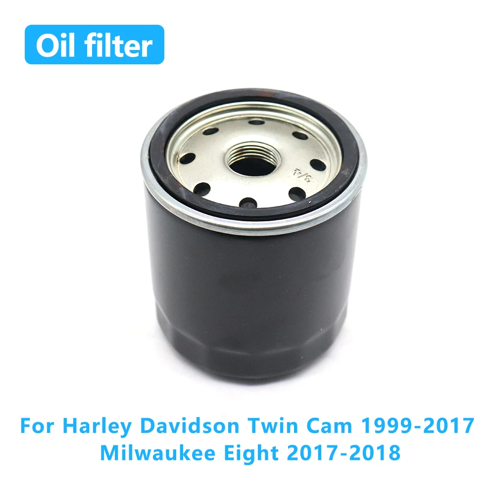 

Motorcycle Accessories Oil Filter High Performance For Harley Davidson Twin Cam 1999-2017 Milwaukee Eight 2017-2018