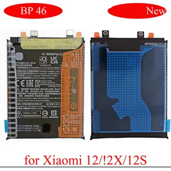 Batterie intégrée pour Xiaomi, BatBR de remplacement, Support de colle de batterie, Charge rapide, Mi 12, BP 46, Nouveau musicien, 12S, 12X, 12S