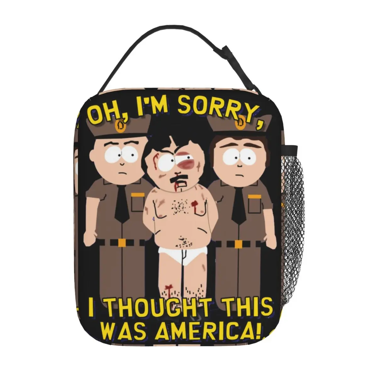 souths-parks-randy-get-rested-saco-de-almoco-isolado-grande-recipiente-de-almoco-saco-termico-tote-lunch-box-college-travel-bolsas-de-comida