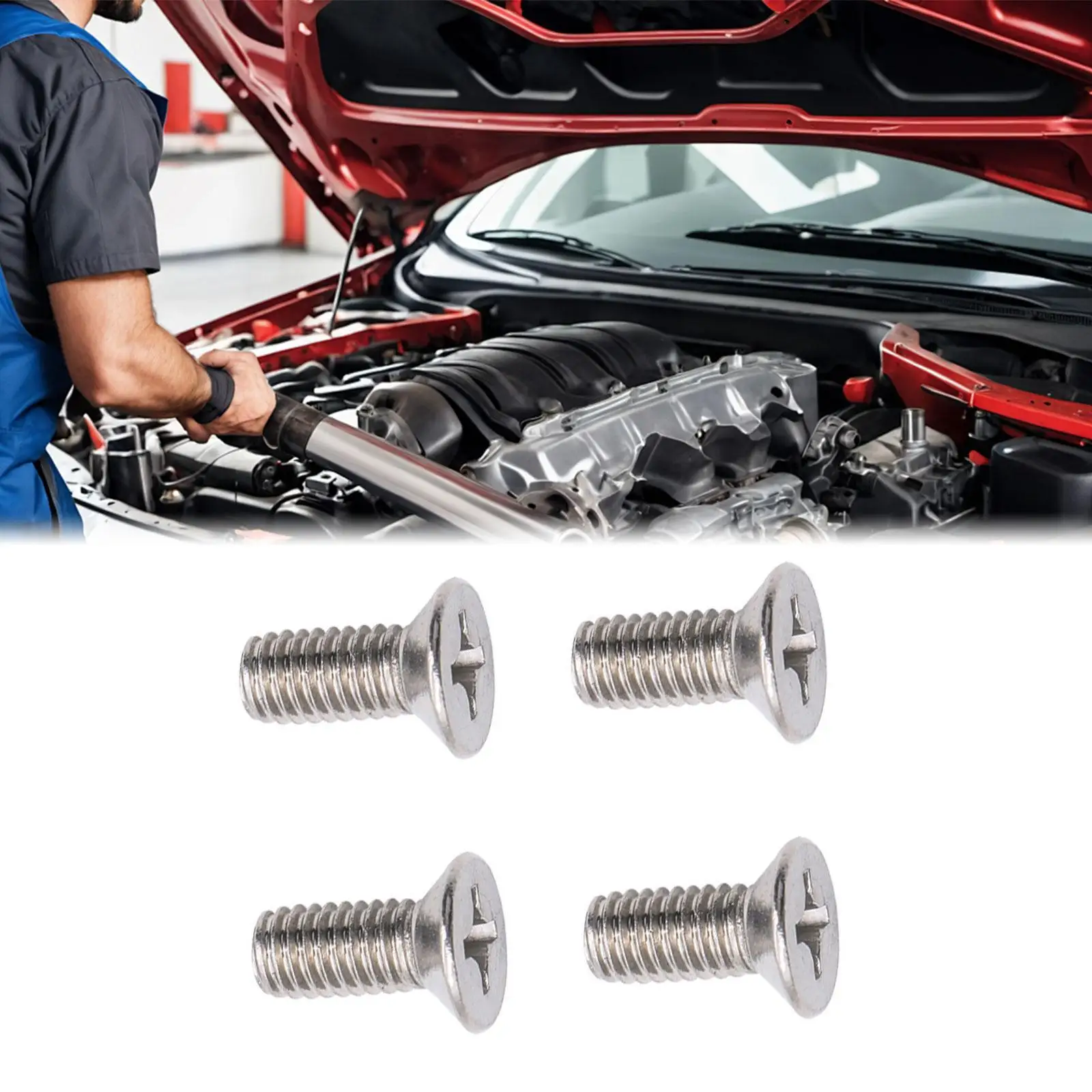 4Pcs Brake Disc Rot… - image