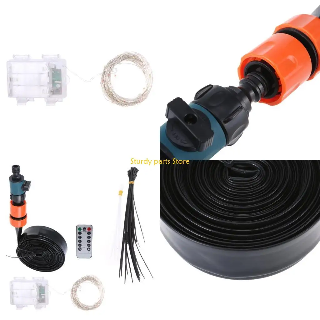 

97QC Outdoor Trampoline Water Sprinklers Backyard Water Park Kids Water Plays Sprinklers Trampoline Accessories