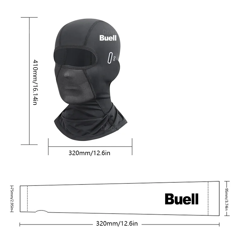 For Buell 1125R 1125CR XB12R XB12Ss XB12Scg Ulysses XB12XT XB9 Motorcycle Summer Sun Protection Cap Cycling Cap Sports Arm Cover