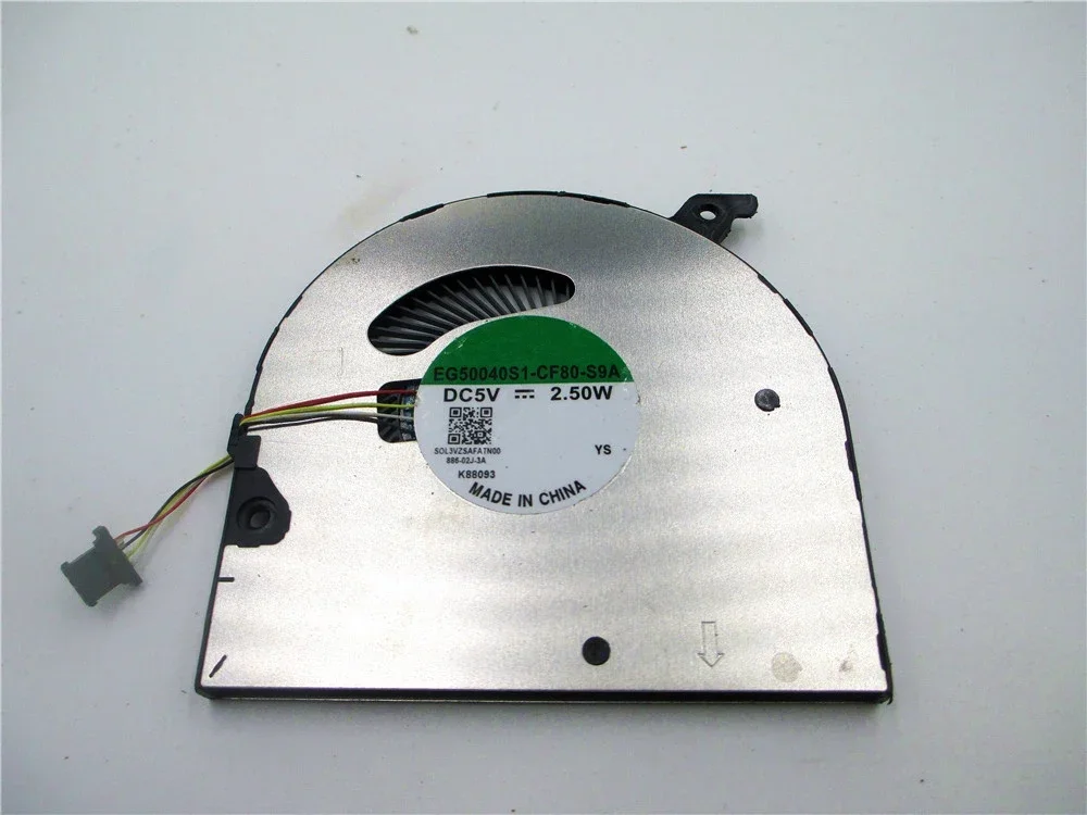 

Оригинальный вентилятор SUNON EG50040S1-CF80-S9A, 3ZSAFATN00 5В 2.5Вт
