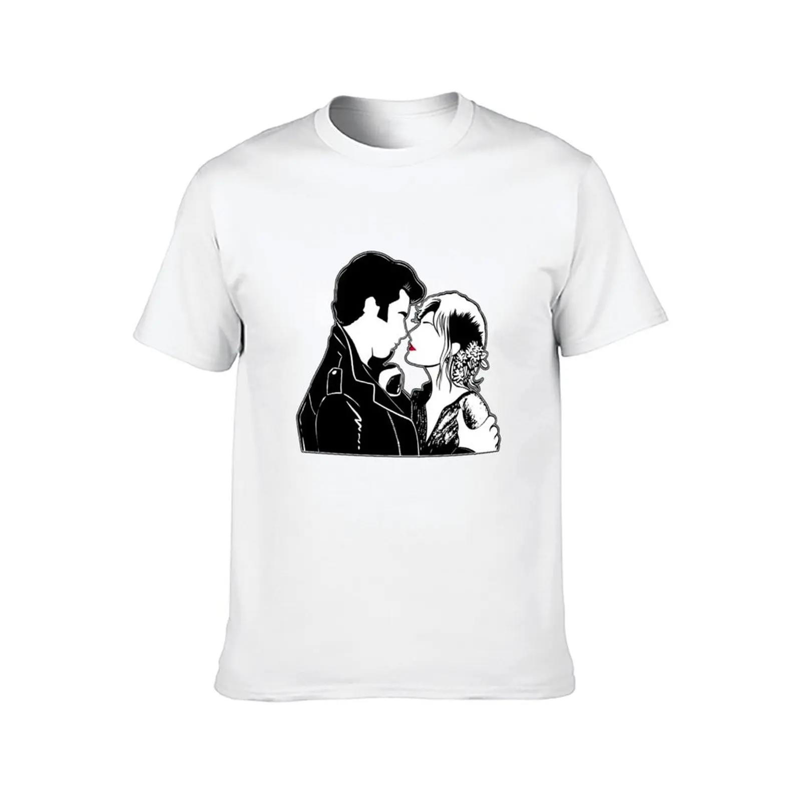 تي شيرت Grease 2 Cool Rider Michelle Pfeiffer Maxwell Caulfield تي شيرت رجالي برسومات تي شيرت