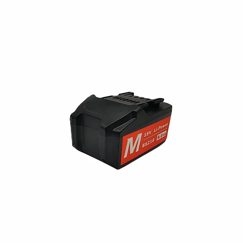 New replacement for Metabo 18V 4.0Ah-9.0Ah lithium battery suitable for drill wrench hammer grinder Metabo18VBattery Asc30 Asc55