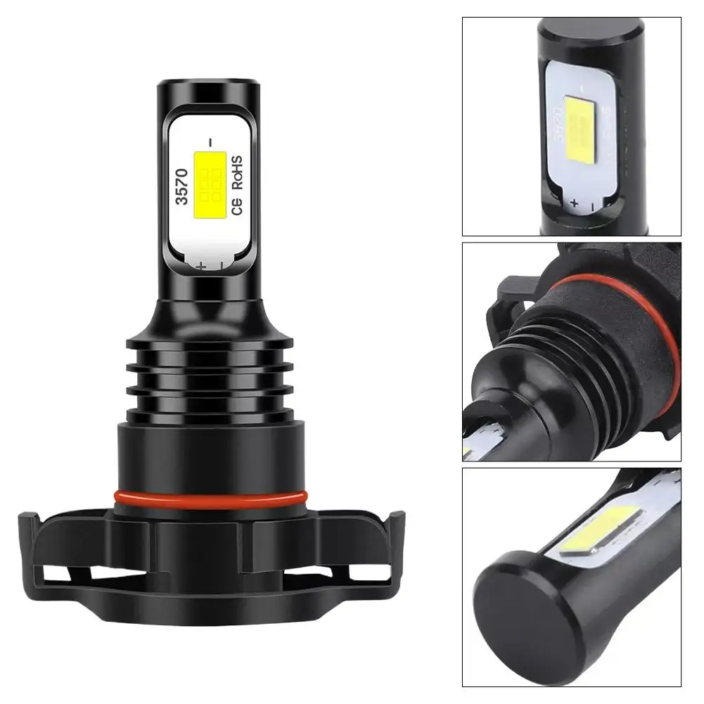 

Автомобильные светодиодные фары H16 5202, 80 Вт, мощные противотуманные фары/лампы для сверления, противотуманные фары CSP3570 5202, фары I5Y8