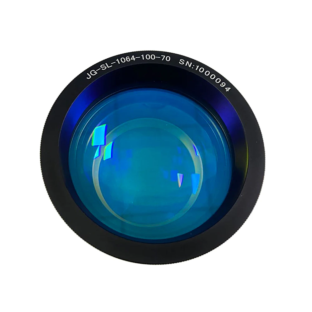 Yagファイバーレーザーマーキングマシン用フィールドレンズ,ly 1064nm m85,f-thetaスキャン,50x50mm, 300x300mm,ガルボシステム