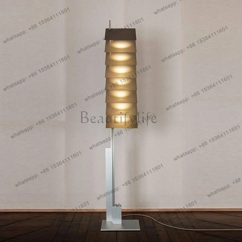 PG designer Be Patient grating light and shadow atmosphere living room floor luminous ornament creativity