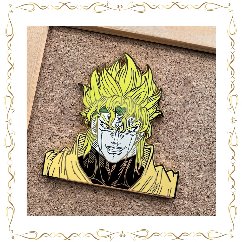 

JoJo's Bizarre Adventure Badge Anime Figures Bag Accessories Kawaii Keepsake Holiday Gifts