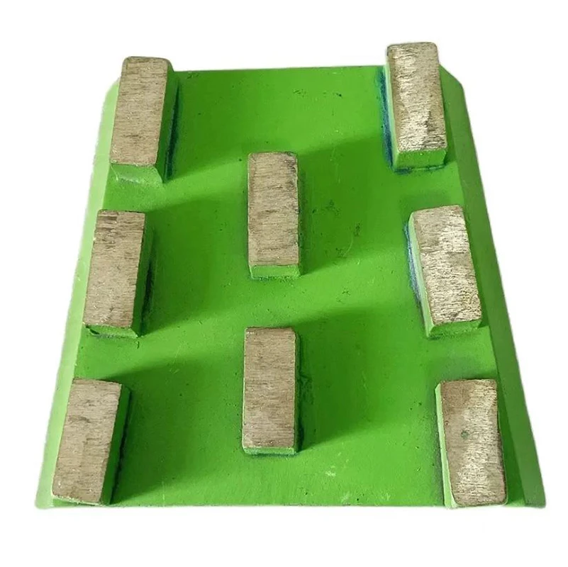 Bloque abrasivo de pulido y molienda de diamante de Metal, para pulir piedra, hormigón, mármol, cuarzo
