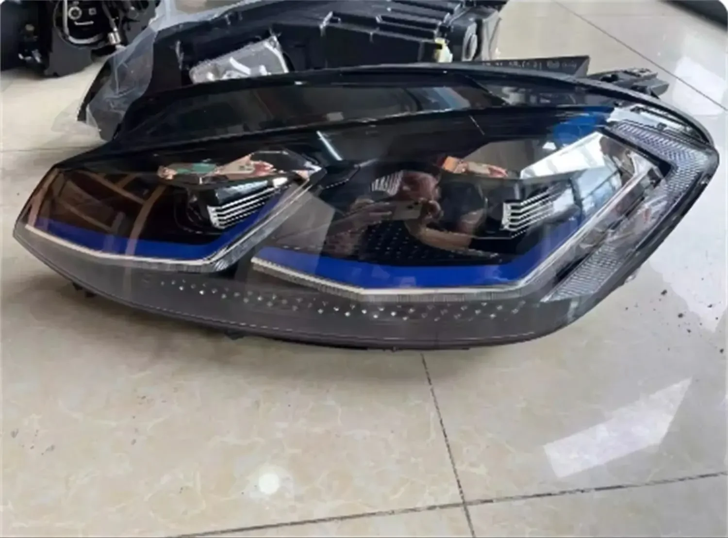 

Car Front Headlight Headlamp for Volkswagen vw golf 7.5 Daytime running light High low beam Turn signal