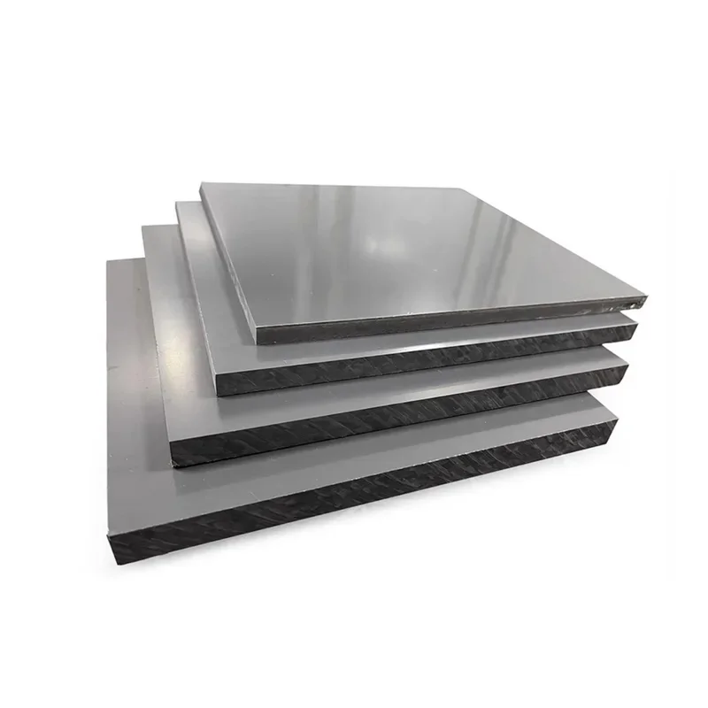 Acid Resistant Gray PVC Board Plastic Hard Sheet 2-30mm 1PCS For Electronic Equipment Plate