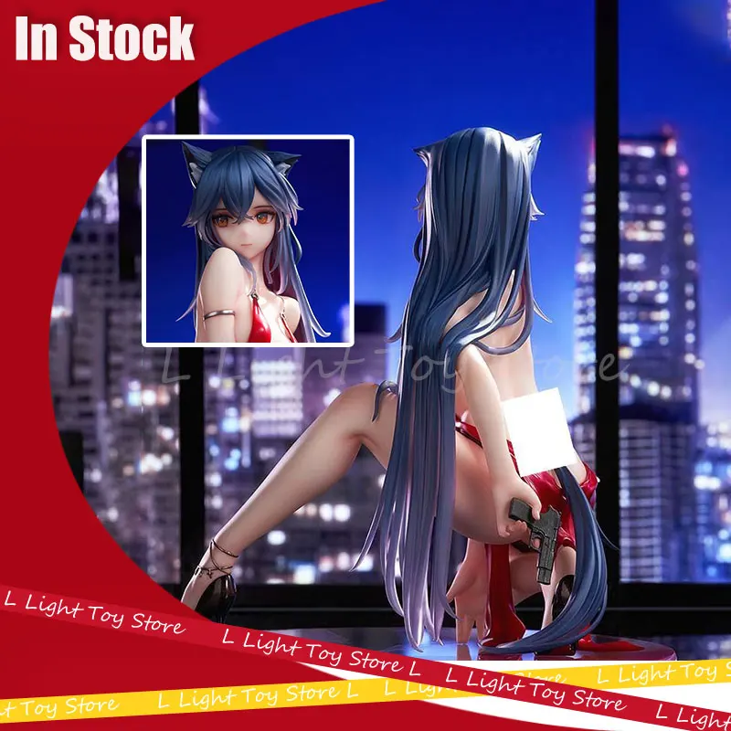 

1/6 Arknights Texas Anime Figure Wolf Girl Texas Figurine Sexy Ceremonial Dress Texas Statue Collect Adult Desktop Models Toys
