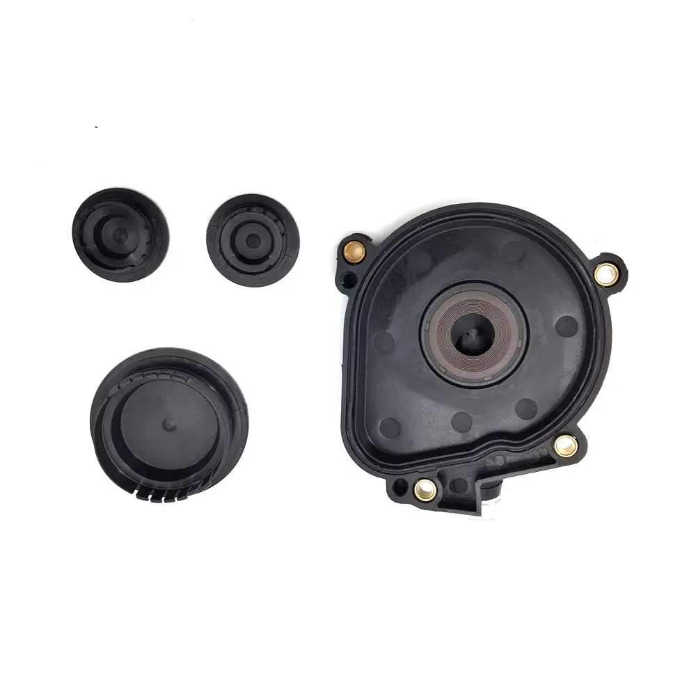 

For Mercedes Crankcase Vent Valve Engine Oil Separator Cover & Plugs 2720100631