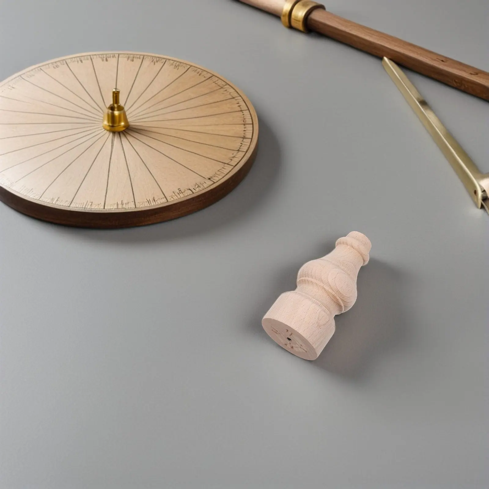 

Wood Finial 12x6cm Unfinished Wood Finial for Staircase Banister Vintage Wooden Post Topper Indoor Baluster Spindle Decorative