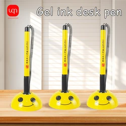 WQN-Desk Gel Pen 3/6PCS 0.5mm black adhesive Gel pen Bullet Signature Sign in to the Student Office Office