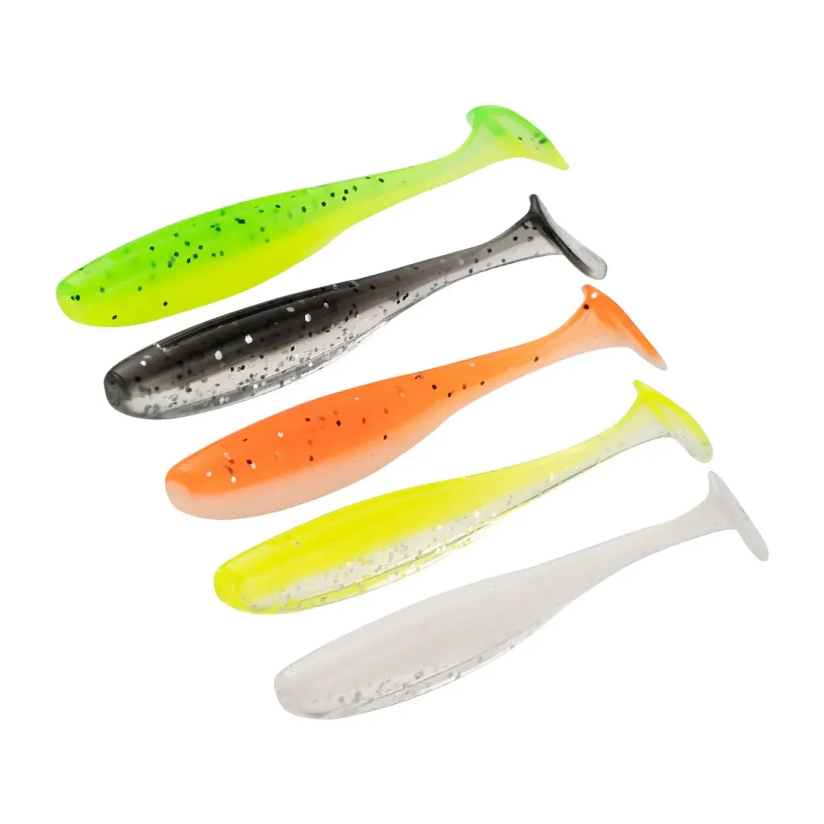 Soft lure set para pesca da carpa, isca fácil de usar com cauda de t, verme artificial, 50mm, 0,85g, 30 pçs/lote