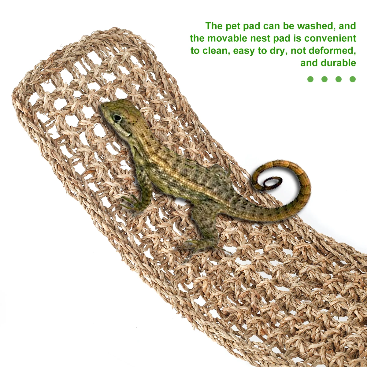 Reptile Hammock Terrarium Decoration Lizard Lounger Crabs Geckos Hanging Swing Bed Birds Reptile Mats Pet Swing Toys Pet Supplie